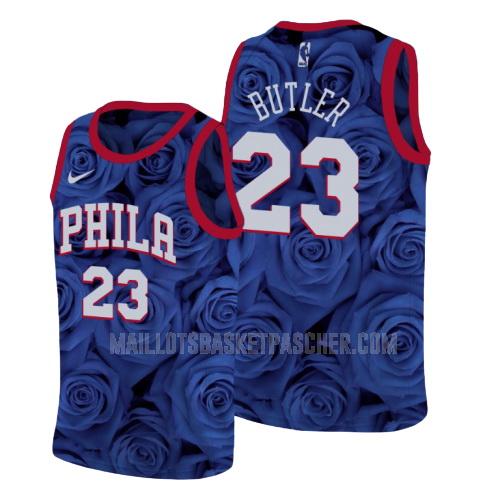 maillot basket homme de philadelphia 76ers jimmy butler 23 bleu rosa