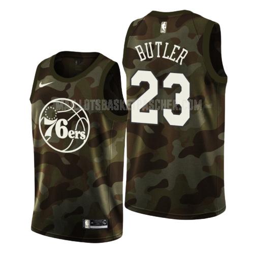 maillot basket homme de philadelphia 76ers jimmy butler 23 camouflage memorial day 2019