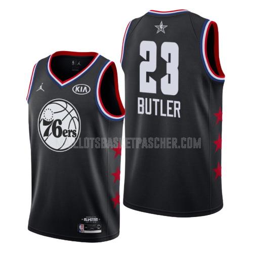 maillot basket homme de philadelphia 76ers jimmy butler 23 noir nba all-star 2019
