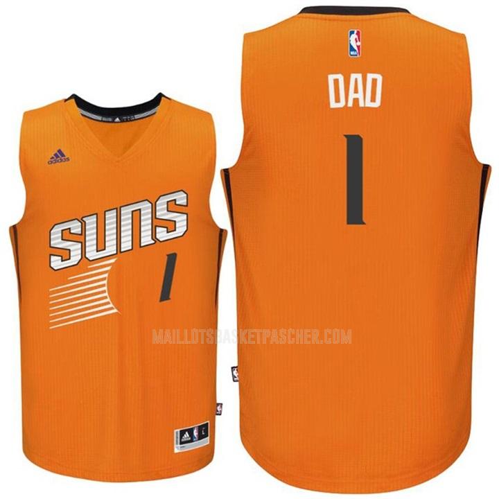 maillot basket homme de phoenix suns dad 1 orange fête des pères