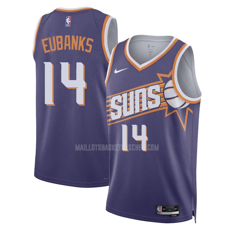 maillot basket homme de phoenix suns drew eubanks 14 violet icon edition 2023-24