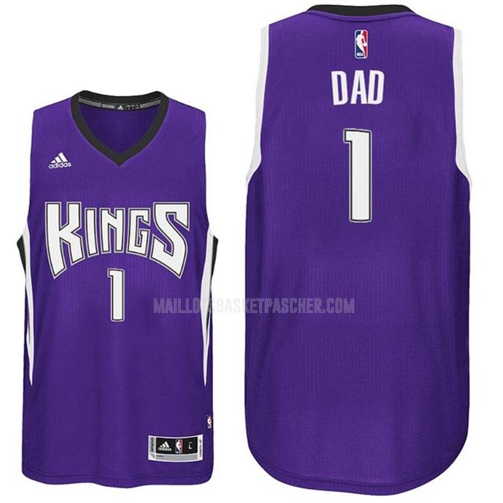maillot basket homme de sacramento kings dad 1 violet fête des pères