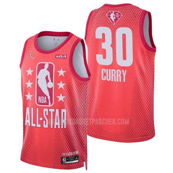maillot basket homme de stephen curry 30 rouge nba all-star 2022