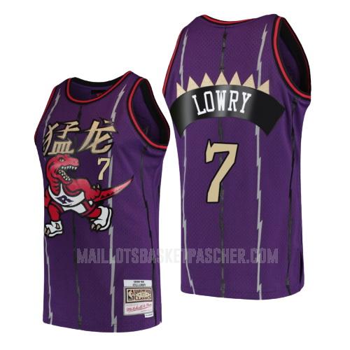 maillot basket homme de toronto raptors kyle lowry 7 violet capodanno cinese