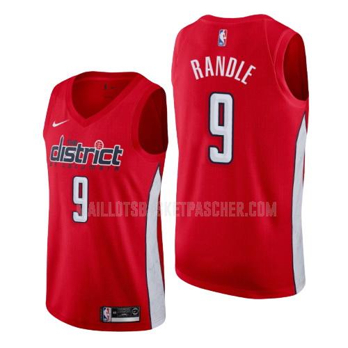 maillot basket homme de washington wizards chasson randle 9 rouge earned version