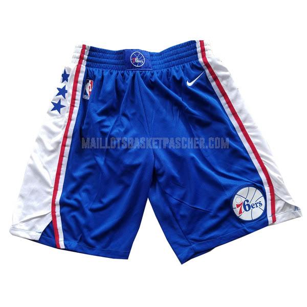short basket de philadelphia 76ers bleu