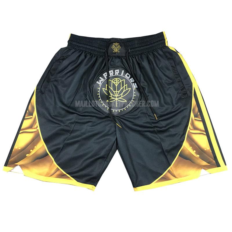 shorts nba basket de golden state warriors noir city edition 2023