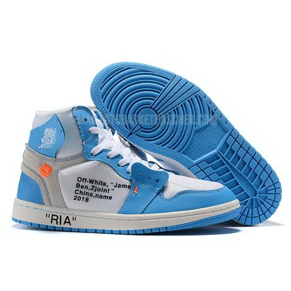 sneakers air jordan basket homme de bleu off-white sb1659