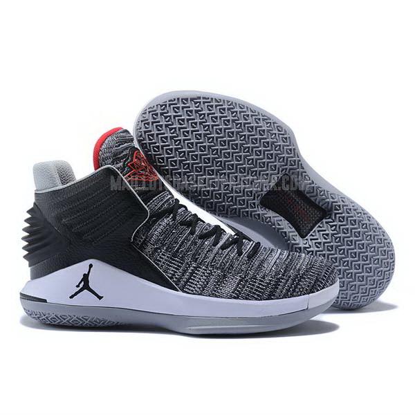 sneakers air jordan basket homme de gris xxxii 32 sb1436