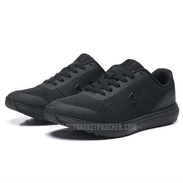 sneakers under armour basket homme de noir breathable sb1102