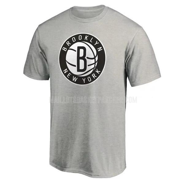 t-shirt basket homme de brooklyn nets gris 417a23