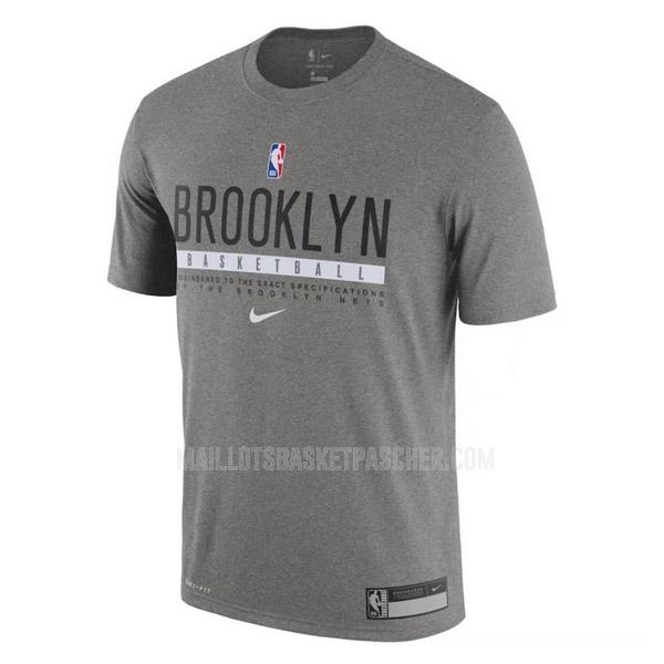 t-shirt basket homme de brooklyn nets gris 417a28 2022