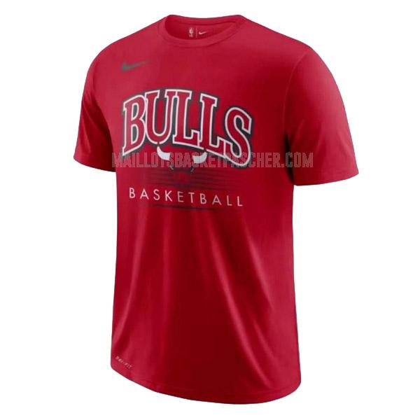 t-shirt basket homme de chicago bulls rouge 417a31