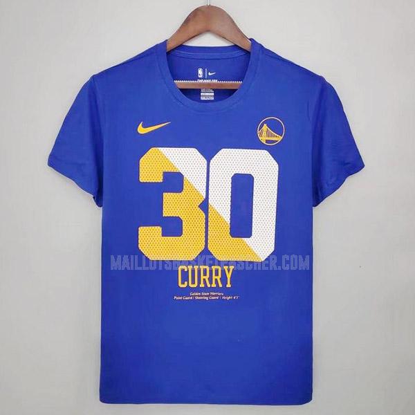 t-shirt basket homme de golden state warriors stephen curry bleu 417a33