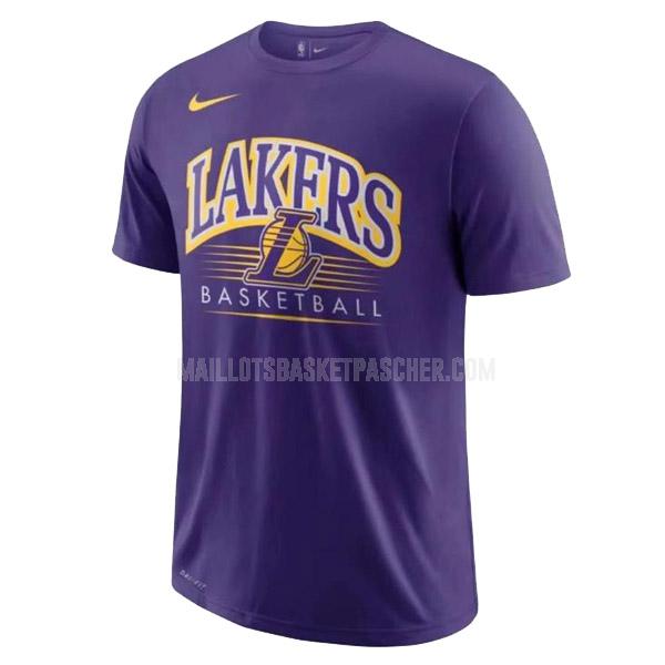 t-shirt basket homme de los angeles lakers violet 417a56 2022