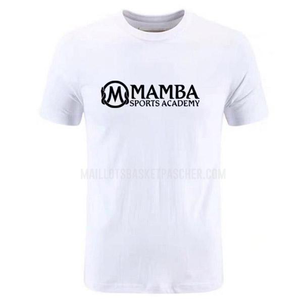 t-shirt basket homme de mamba sports academy blanc 417a6