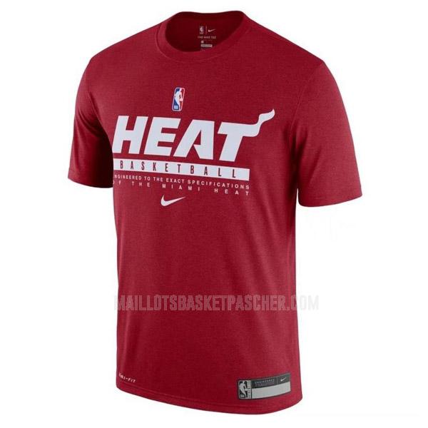 t-shirt basket homme de miami heat rouge 417a62 2022