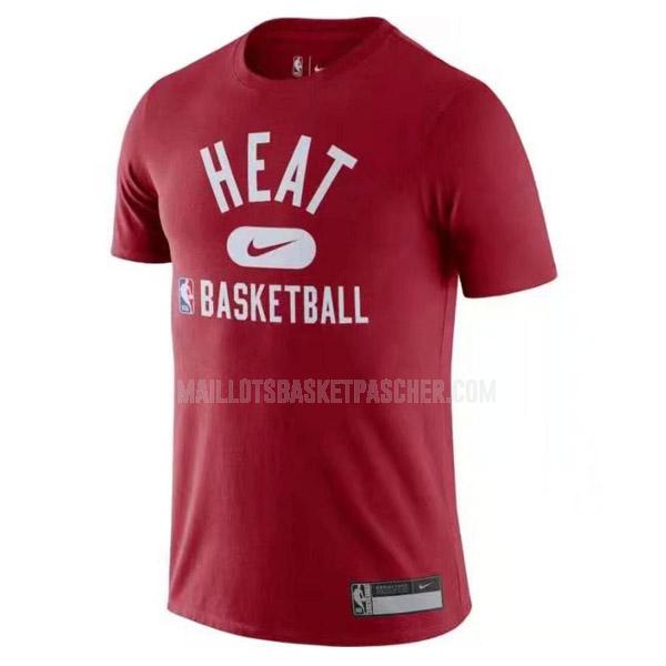 t-shirt basket homme de miami heat rouge 417a63 2022