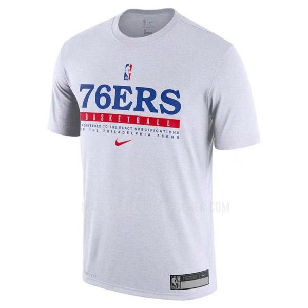 t-shirt basket homme de philadelphia 76ers blanc 417a71 2022