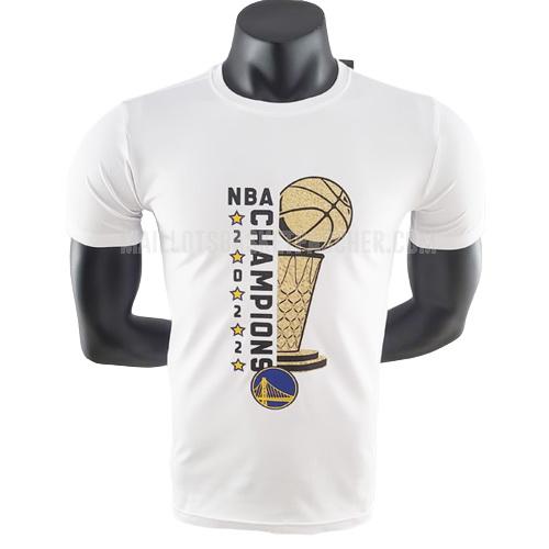 t-shirt de basket basket homme de golden state warriors blanc 22822a12 champions 2022