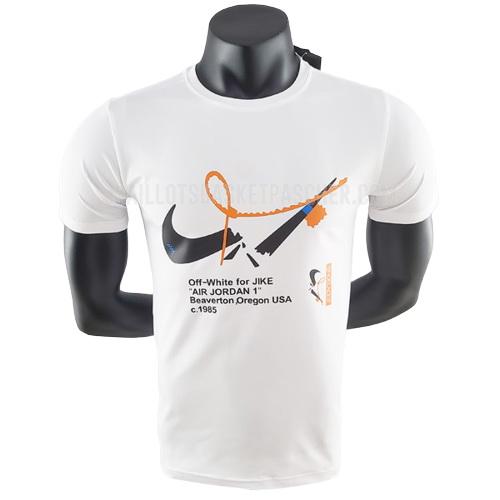 t-shirt de basket basket homme de nike off-white blanc 22822a22 2022-23