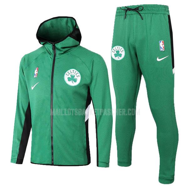 veste à capuche basket homme de boston celtics vert nba